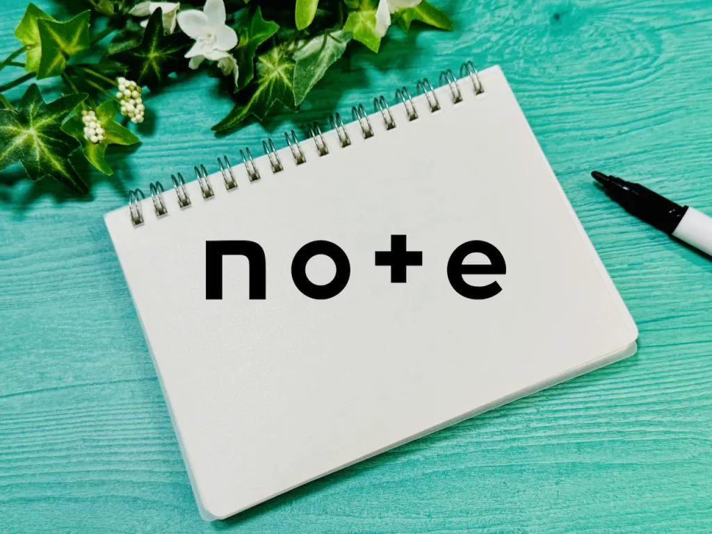 サイトヘッダー⑨ で note のアイコンが使えるようになりました